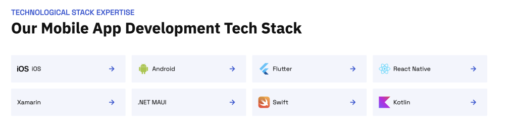 Mobile App Stack for React Native